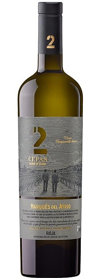 Imagen - Botella del vino blanco de Rioja Marqués del Atrio 2 Cepas. / DR