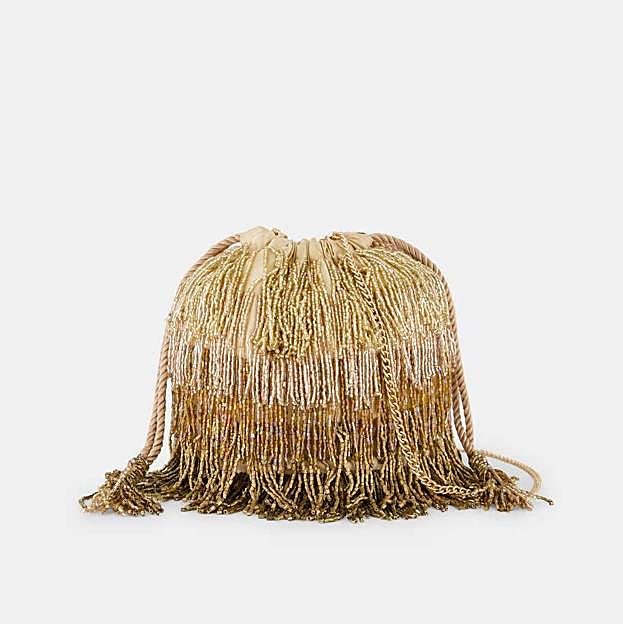 Bolso bombonera bordado (35,99€ en El Corte Inglés)