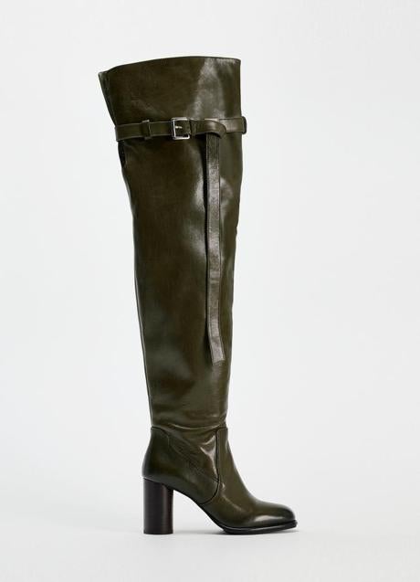 Imagen - Botas altas de piel de Zara (149 euros)