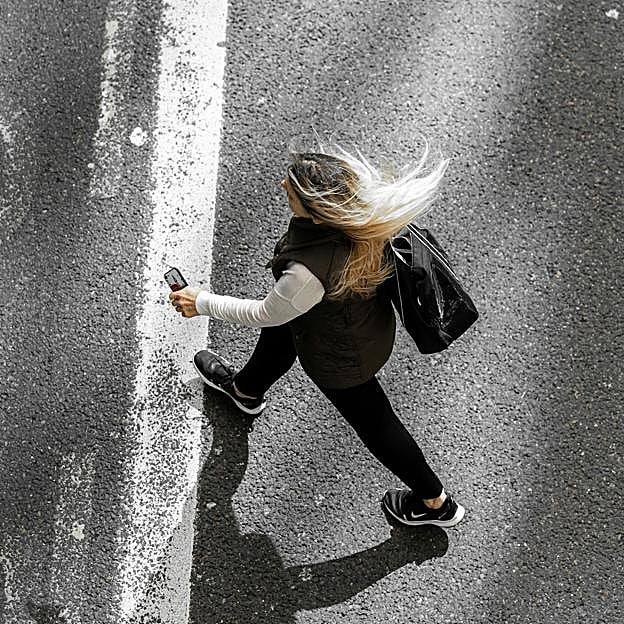 Adecúa tu respiración a tu paso para sentirte cómoda. 