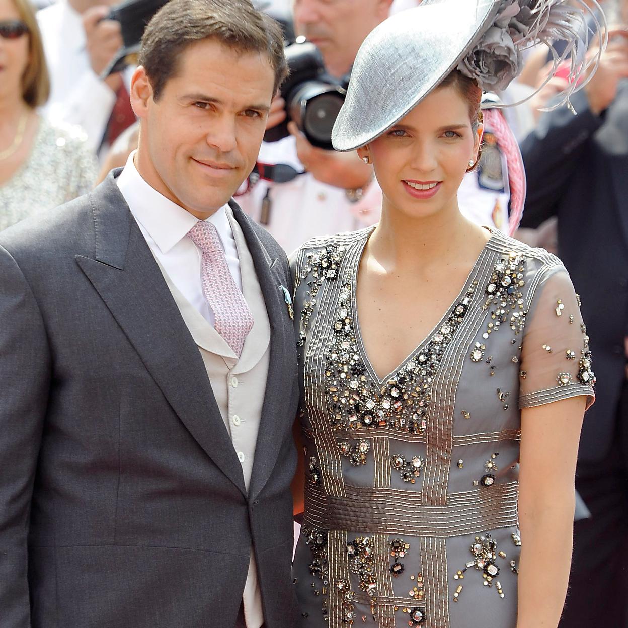 Luis Alfonso de Borbón y Margairta Vargas, padres de Eugenia. 