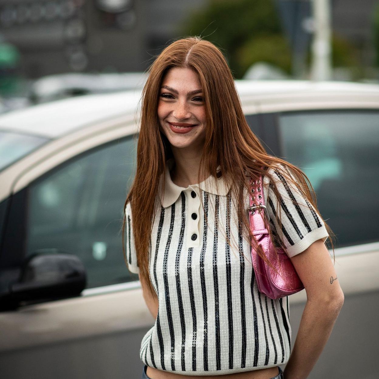 Influencer con pelo grueso