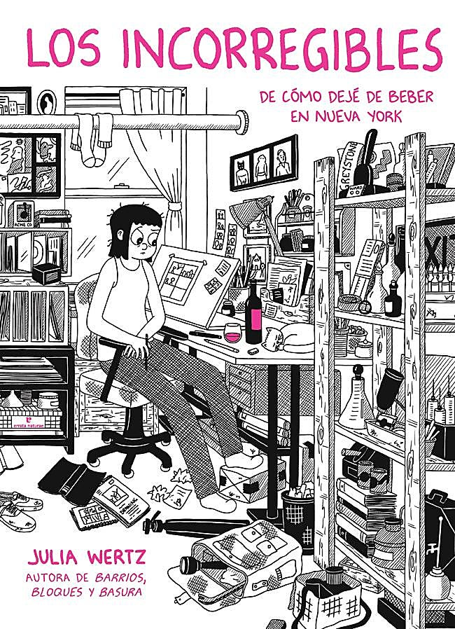 Imagen - Portada de la biografía gráfica de Julia Wertz, Los Incorregibles. / Errata Naturae