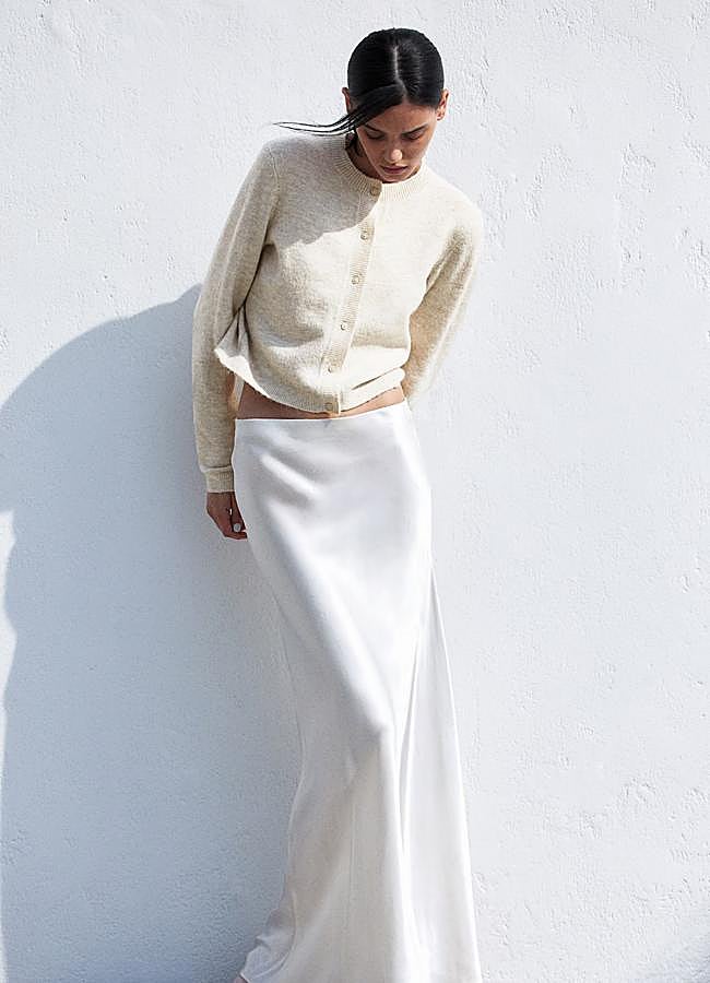 Imagen - Cárdigan blanco de H&M, 15 euros.