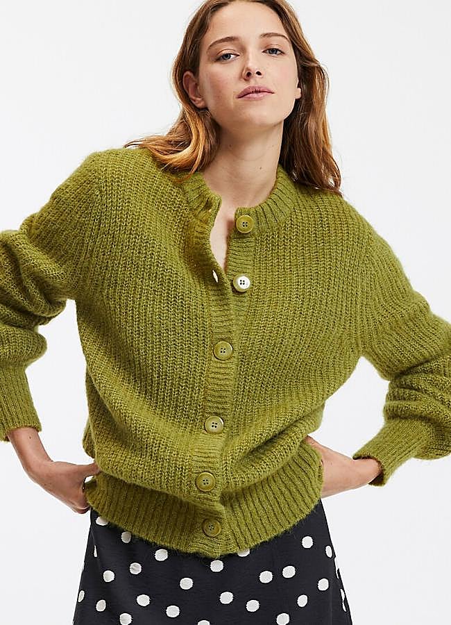 Imagen - Cárdigan verde de La Redoute, 36,59 euros.