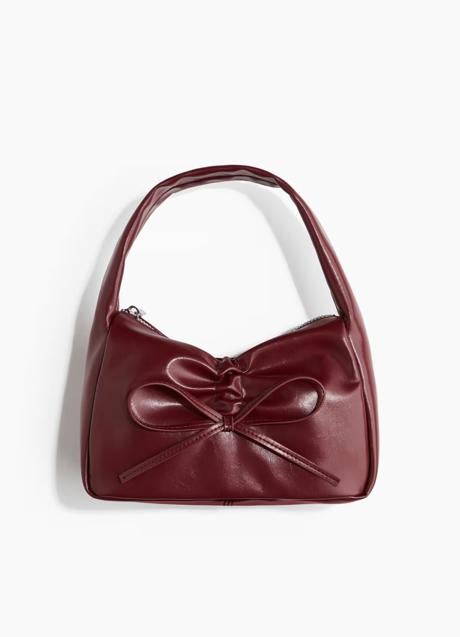 Imagen - Bolso burdeos de H&M (19,99 euros)