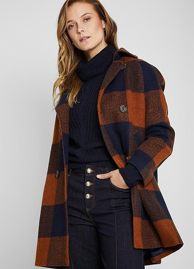 Imagen - Abrigo de cuadros de Trucco, 59,99 euros.