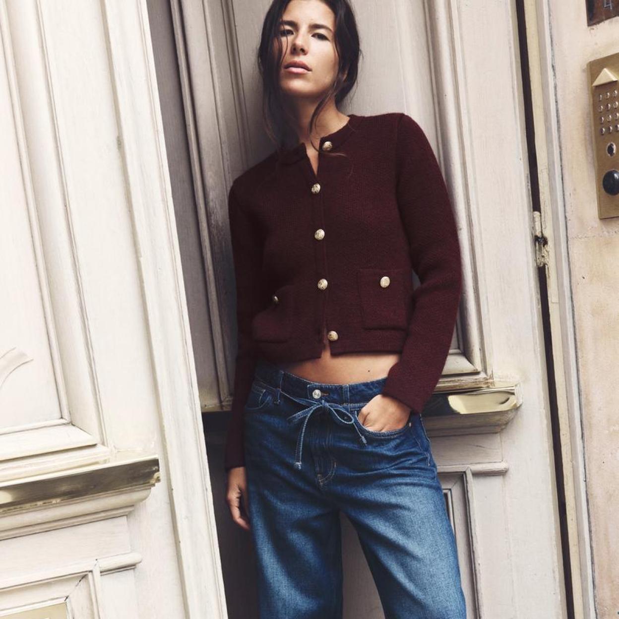 Este invierno tienes que añadir una chaqueta de punto a tu lista de favoritos de temporada.