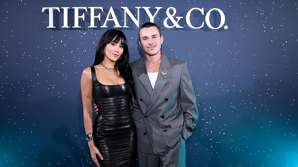 Aitana y Arón Piper en la cena de Tiffany & Co. celebrada en Madrid.