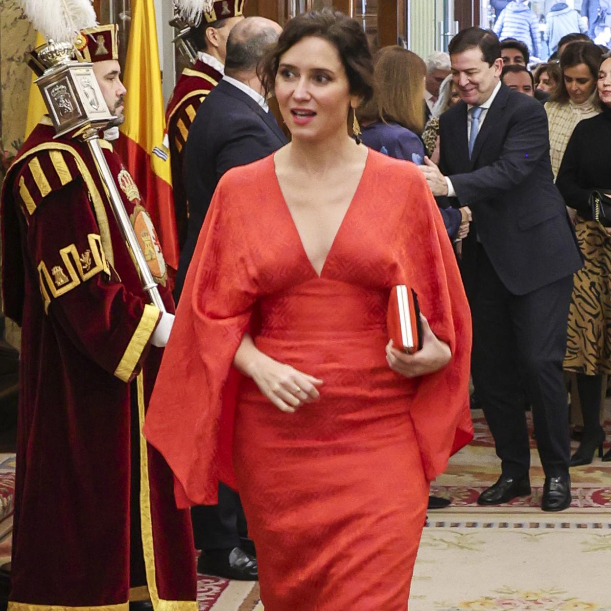 Isabel Díaz Ayuso en el Día de la Constitución