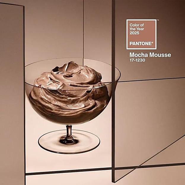 Mocha Mousse, el color Pantone tendencia en 2025.