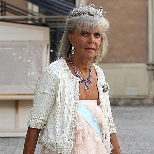 La princesa Birgitta siempre tuvo un estilo muy particular. 