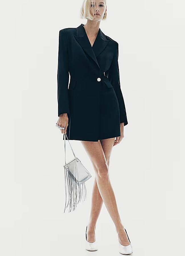 Imagen - Vestido blazer estilo reloj de arena