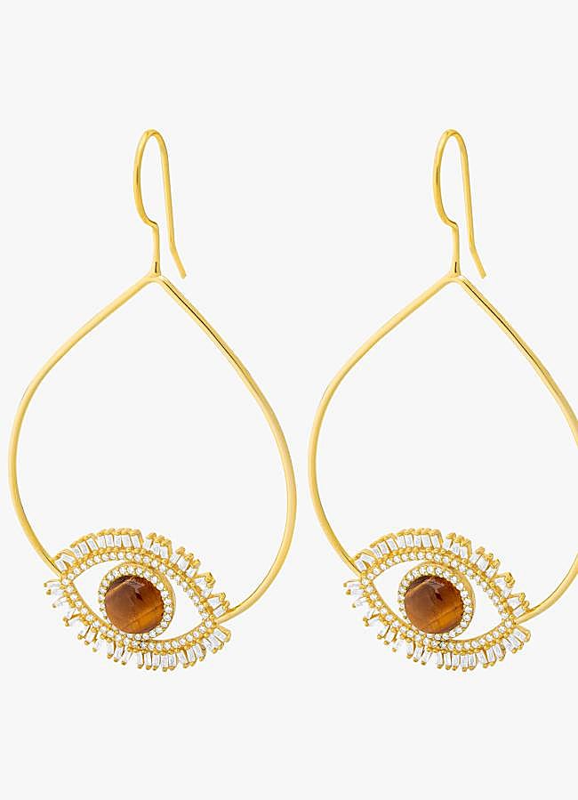 Imagen - Pendientes con detalle de ojo de Briana (147,95 euros).