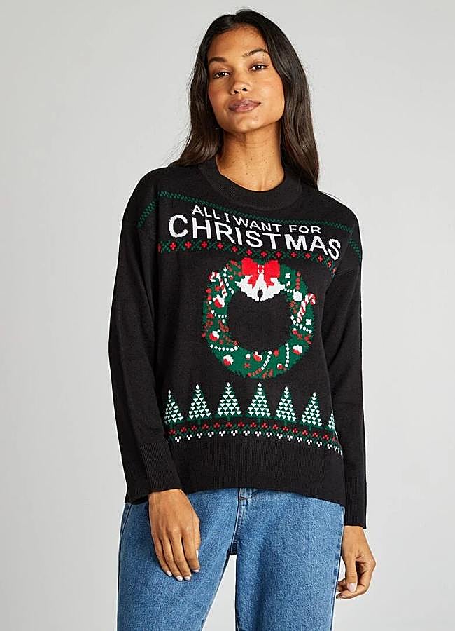 Imagen - Jersey navideño con mensaje de Kiabi (13€)