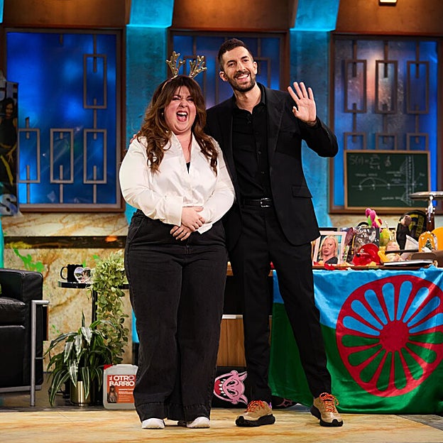 Lalachus y David Broncano en 'La Revuelta'. 