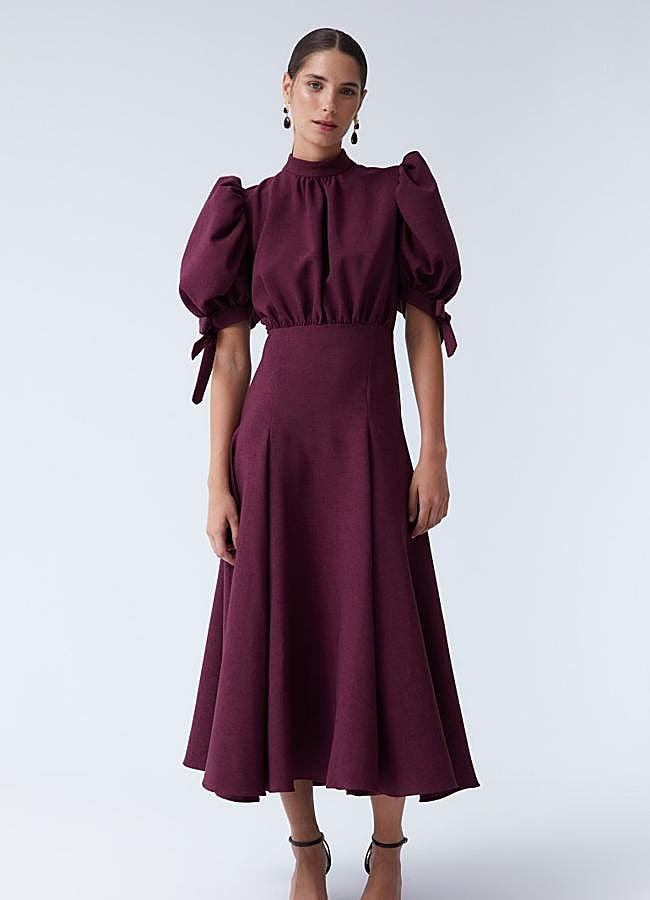 Imagen - Vestido en color burdeos de Coosy (180 euros).