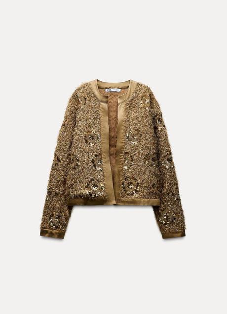 Imagen - Chaqueta dorada de Zara (69,99 euros)