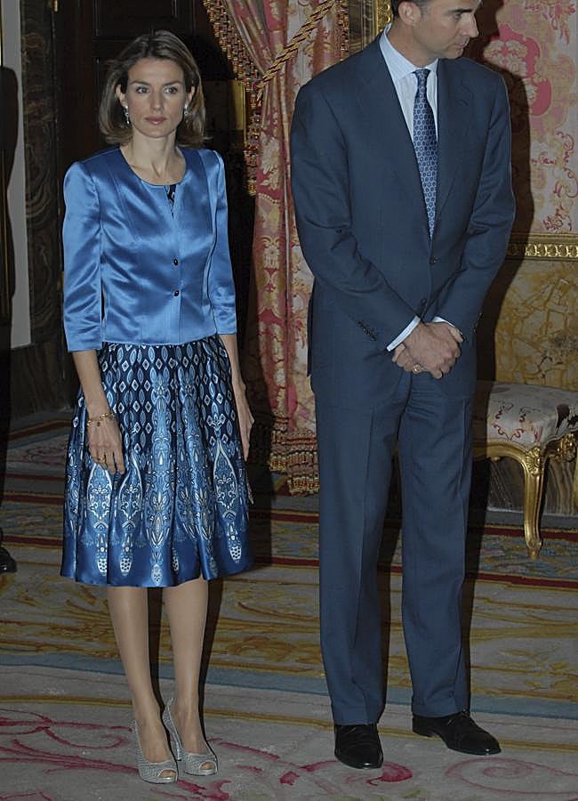 Imagen - La reina Letizia con zapatos de tacón peep toes en una imagen de archivo/GTRES