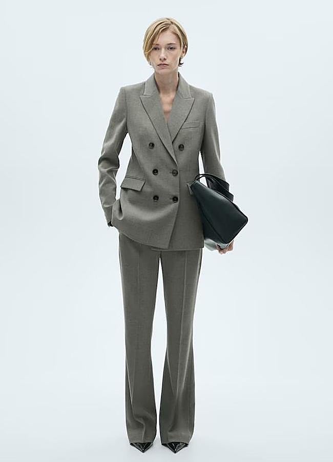 Imagen - Traje gris estilo office
