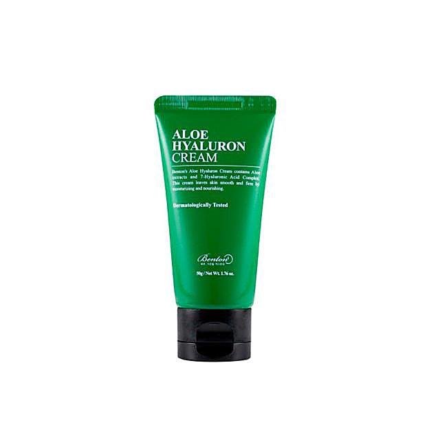 Crema facial Aloe Hyaluron de Benton.