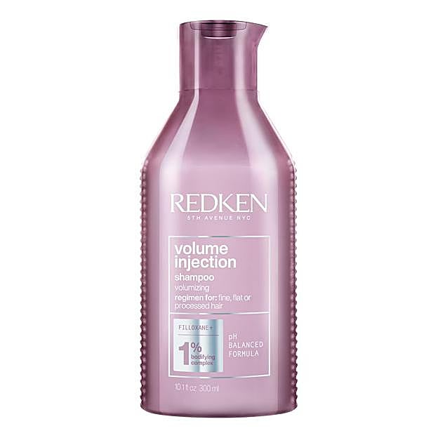 Champú voluminzador para cabello fino y liso de Redken.