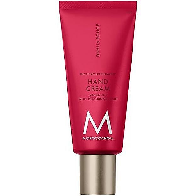 Dahlia Rouge Hand Cream de Moroccanoil. Precio: 12,06 euros