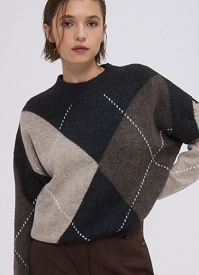 Imagen - Jersey de rombos ancho