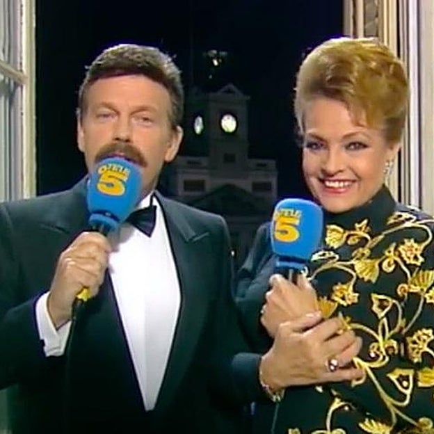 José María Íñigo y Carmen Sevilla en 1994. 