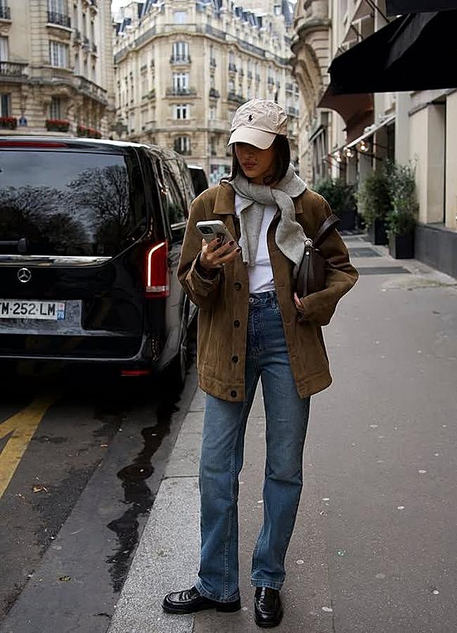 Imagen - Looks con cahqueta de ante y mocasines/@taina.csg