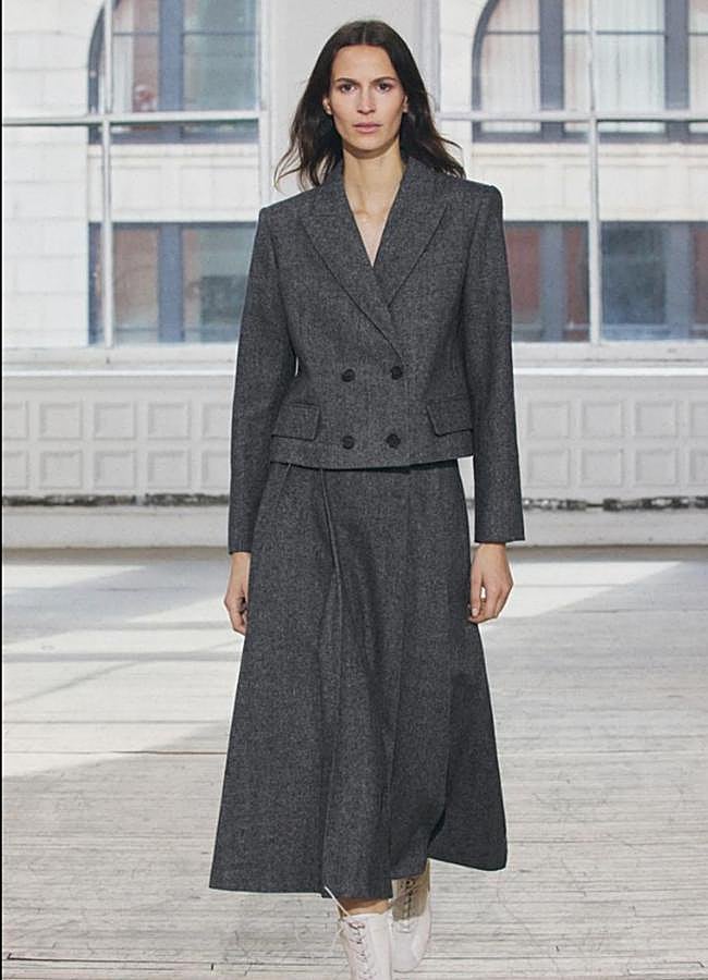 Imagen - Conjunto de chaqueta y falda de Zara (ZARA)