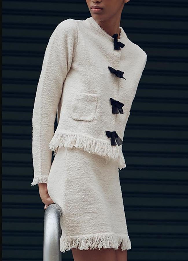 Imagen - Conjunto de chaqueta y falda de Zara (ZARA)