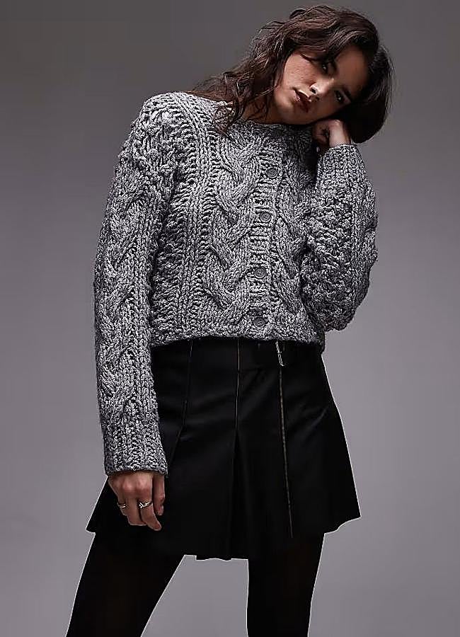 Imagen - Chaqueta de punto grueso trenzado