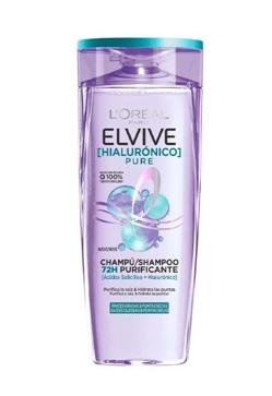 Imagen secundaria 2 - Champú para pelo mixto Bain TS de Leonor Gray (36,30 euros), Champú Equilibrante Para Raíz Grasa y Puntas Secas de Apivita (14,90 euros) y Elvive Hialurónico Pure Champú Purificante 72H (3,99 euros).