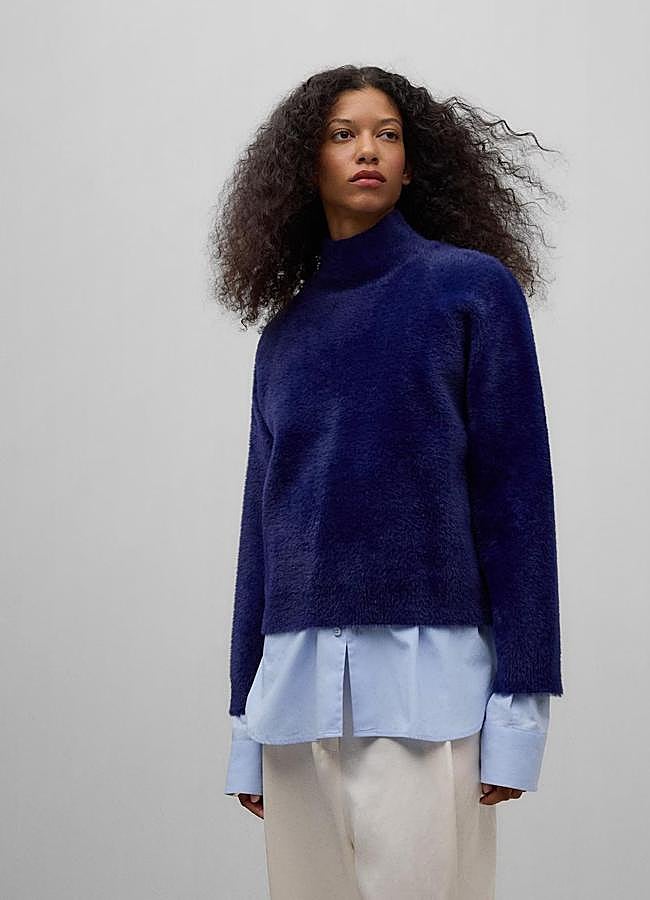 Imagen - Jersey azul de Adolfo Domínguez, 79 euros.