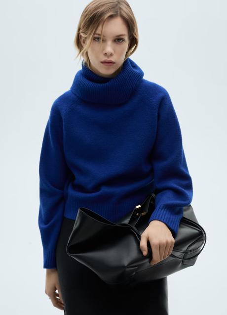 Imagen - Jersey azul de Mango (19,99 euros)