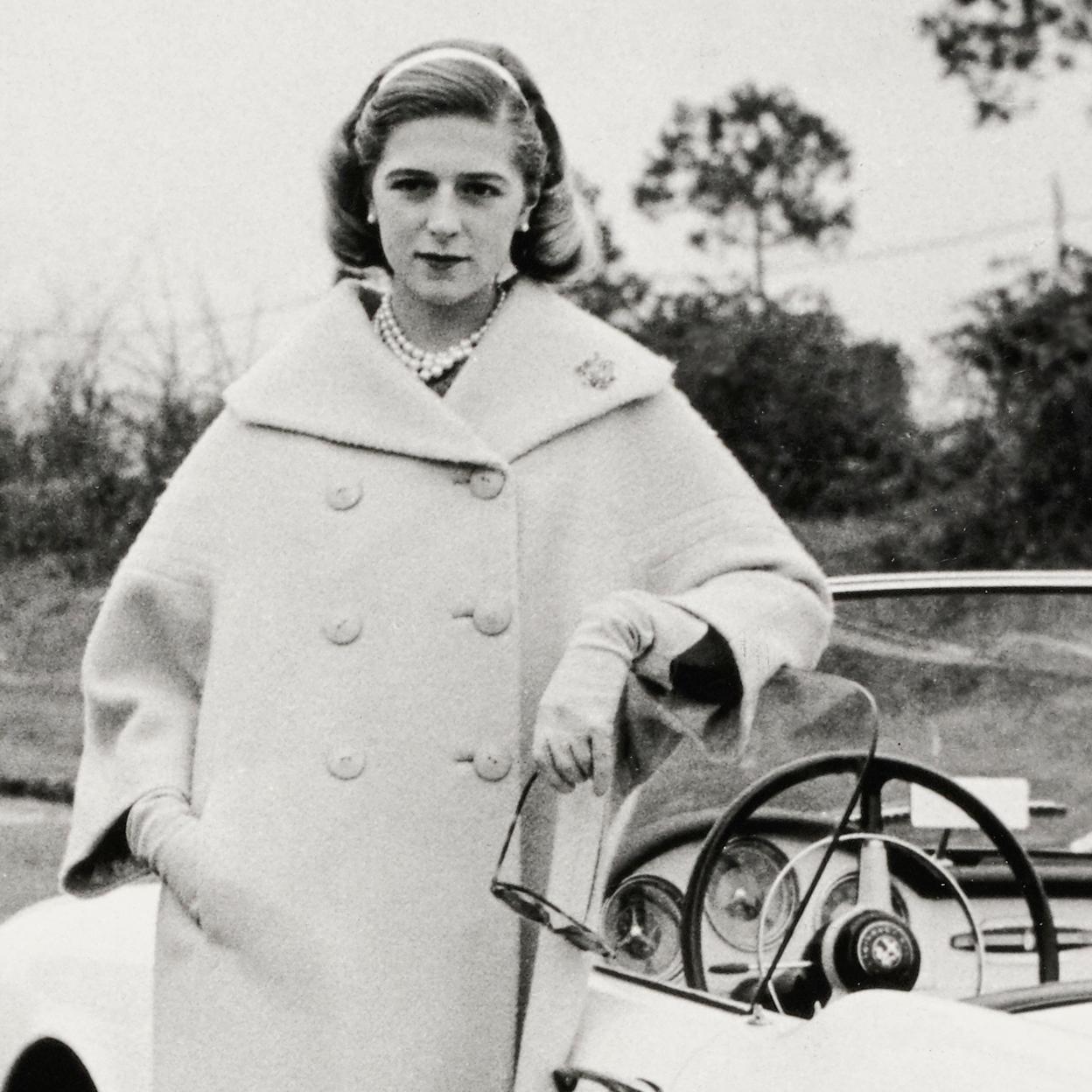 Alessandra Torlonia, epítome del glamour en la alta sociedad italiana. 