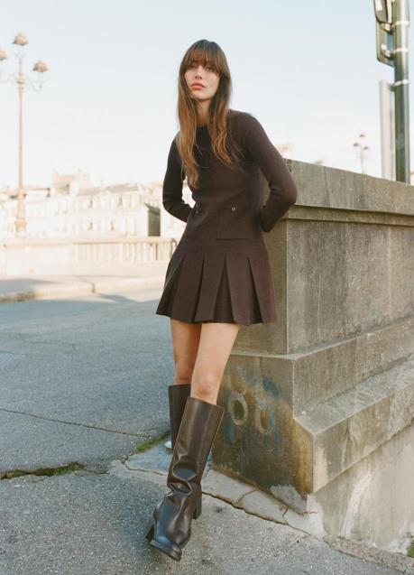 Imagen - Vestido marrón de Zara (35,95 euros)