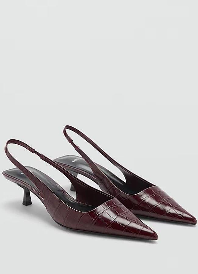 Imagen - Zapatos de tacón bajo efecto coco