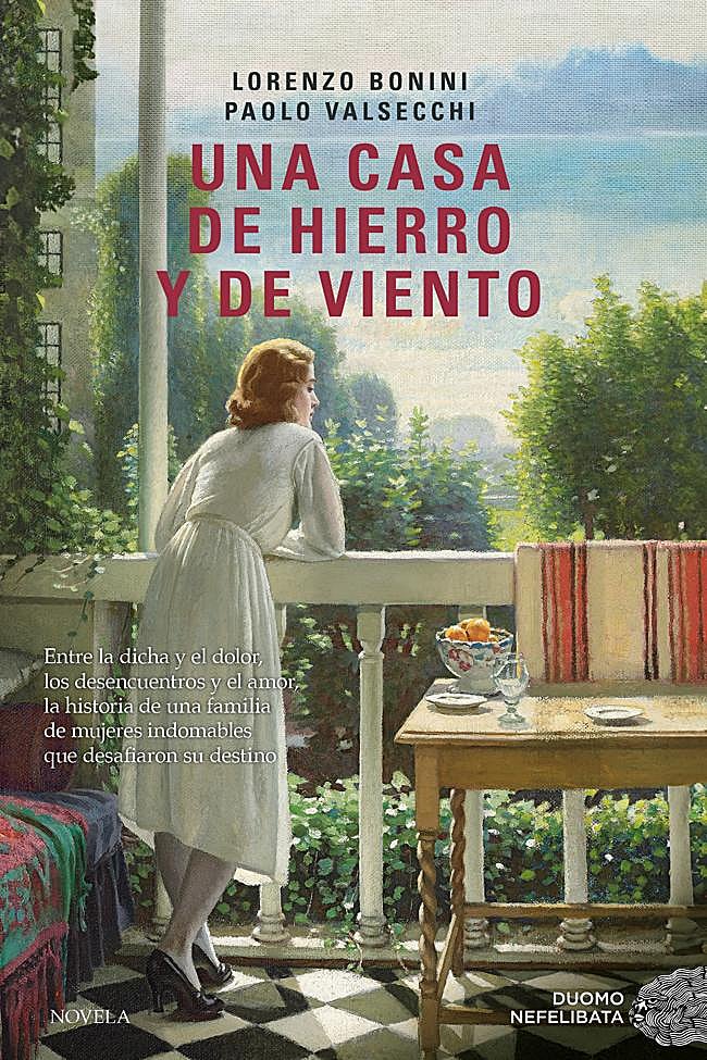 Portada de Una casa de hierro y viento, de Lorenzo Bonini y Paolo Valsecchi.