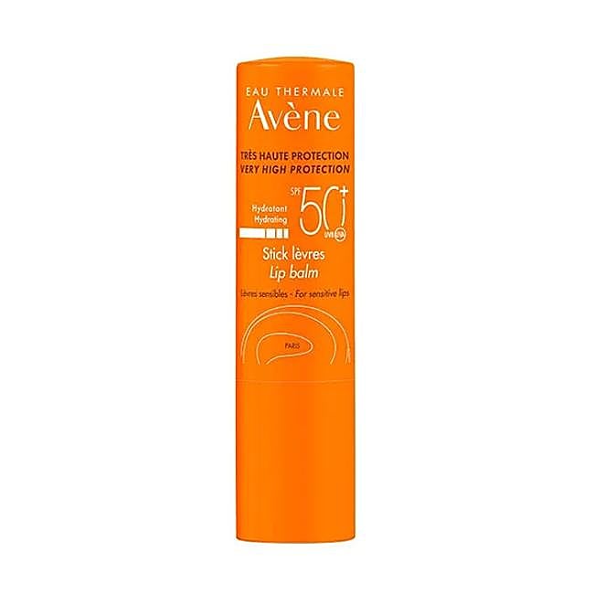 Bálsamo de labios con SPF50 de Avène.