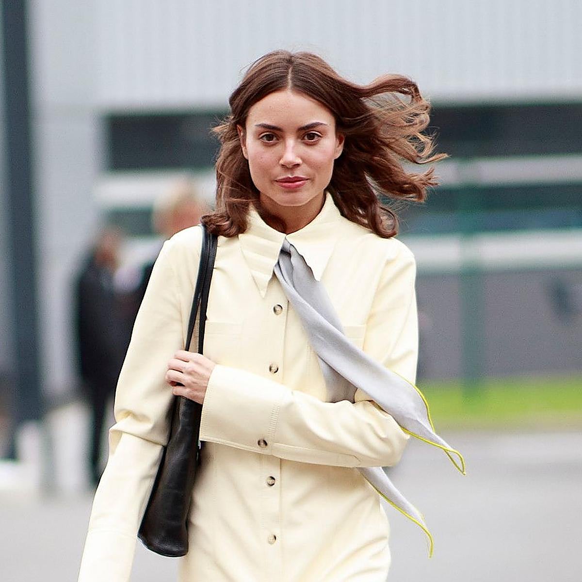 Influencer con pelo limpio