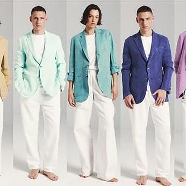 Blazers de Lapo Elkann para Ecoalf.