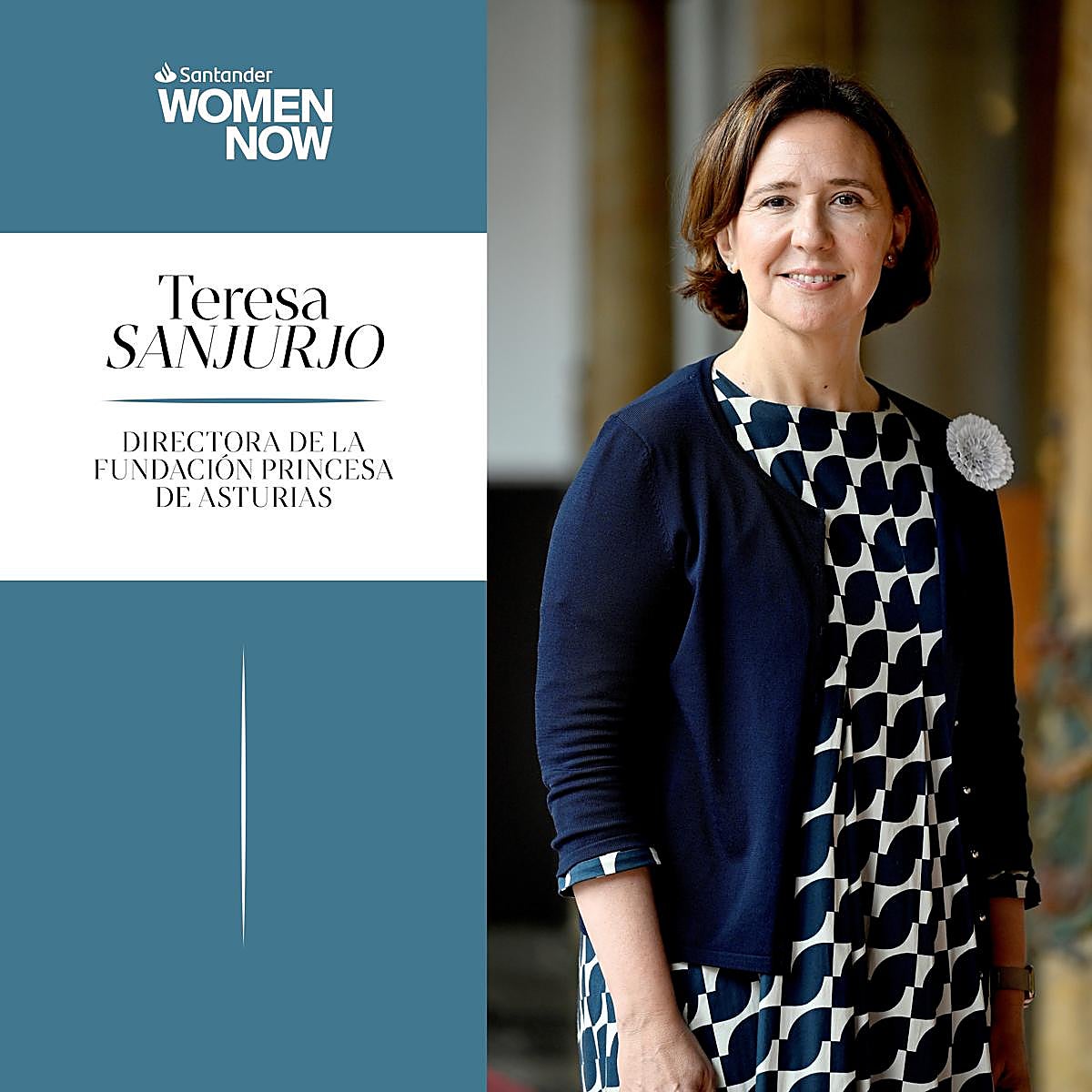 Teresa Sanjurjo, directora de la Fundación Princesa de Asturias.