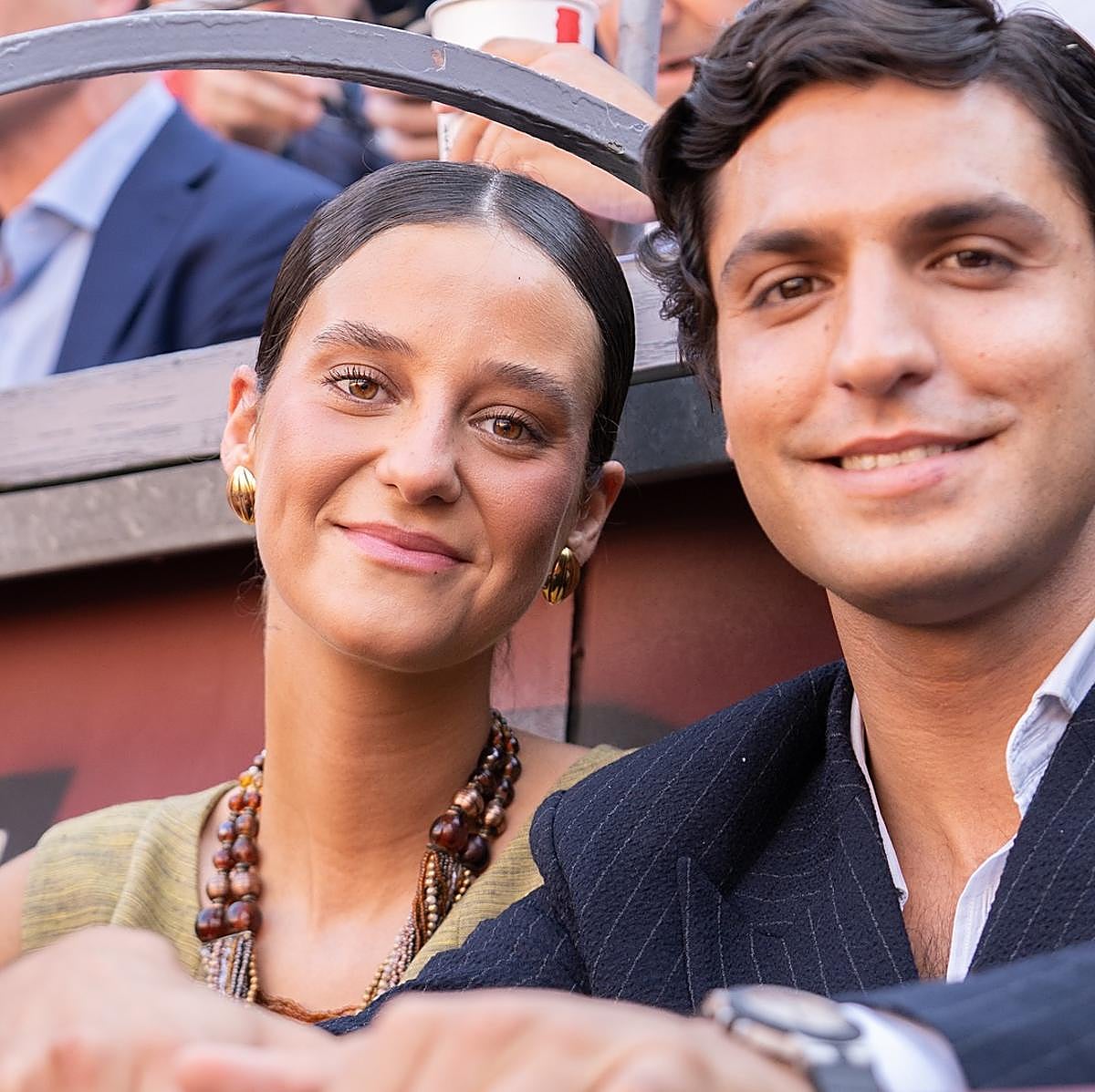 Victoria Federica y Tomás Páramo en Las Ventas.