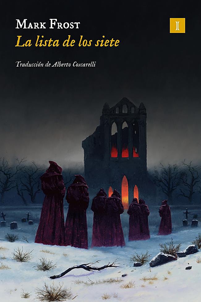 Portada de La lista de los siete, de Mark Frost.