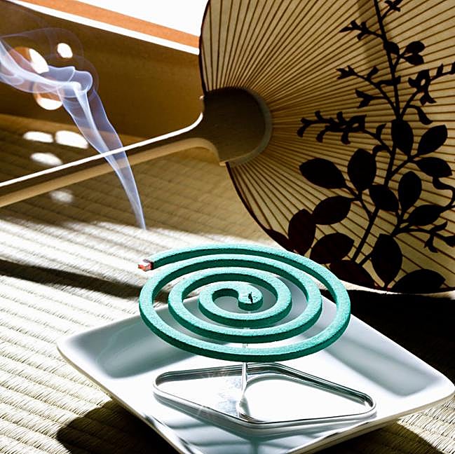 Katori Senkō, las espirales antimosquitos que mejor funcionan para ahuyentar insectos.