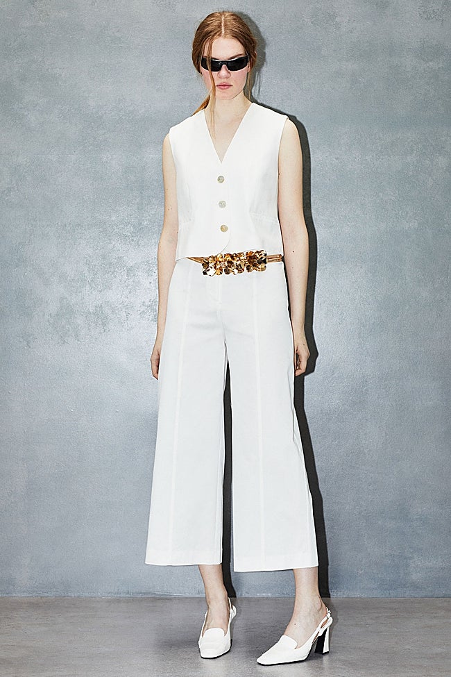 Pantalón de vestir blanco Sfera.