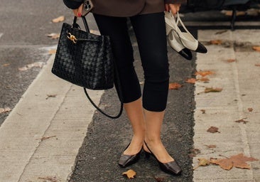 Un look con pantalones pirata.