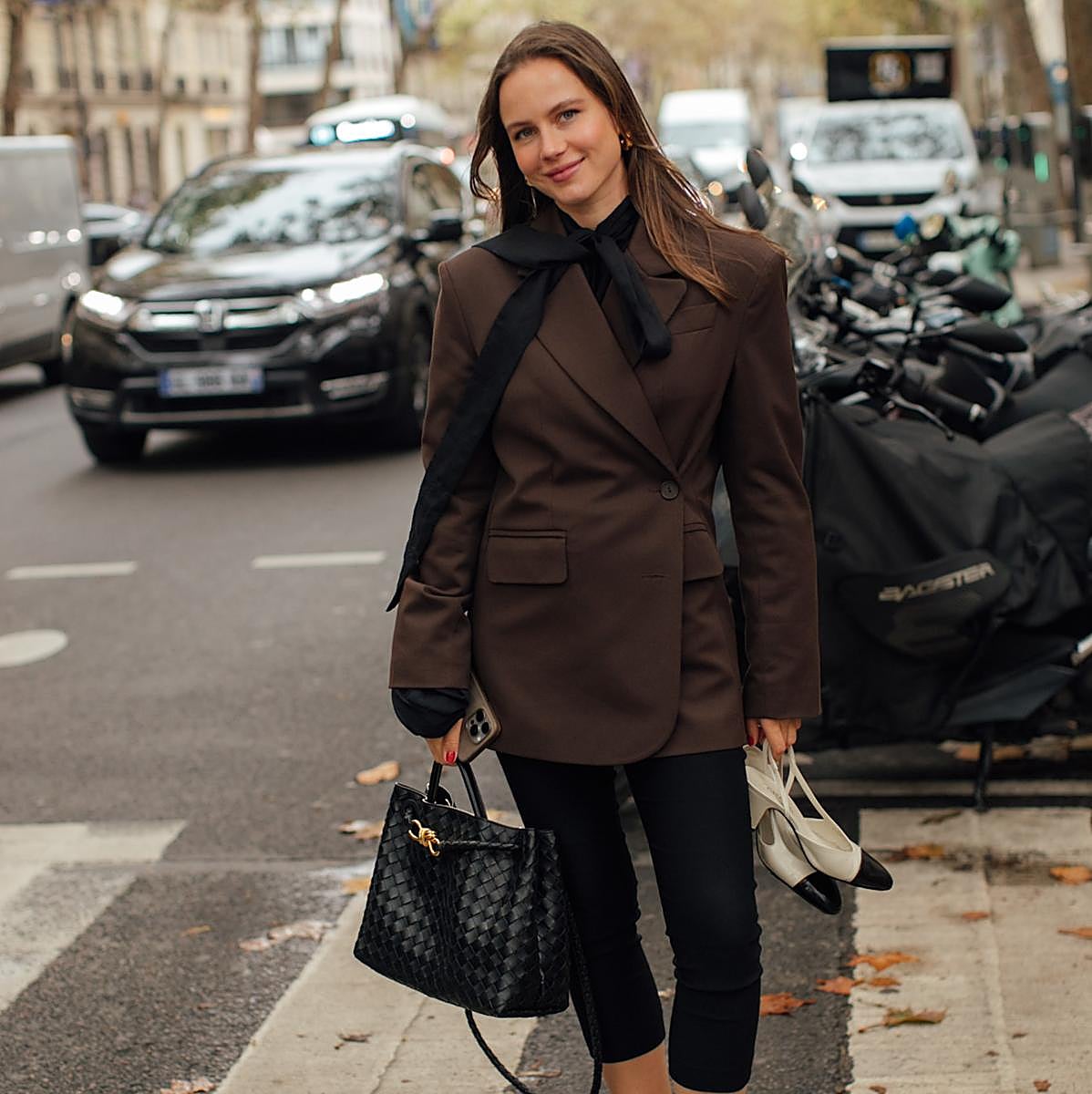 Un look con pantalones pirata.